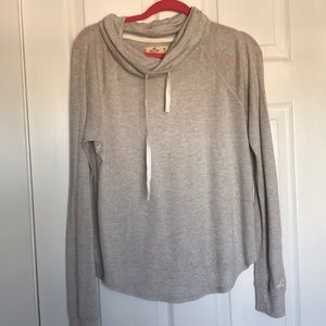 Hollister cowl neck light sweater